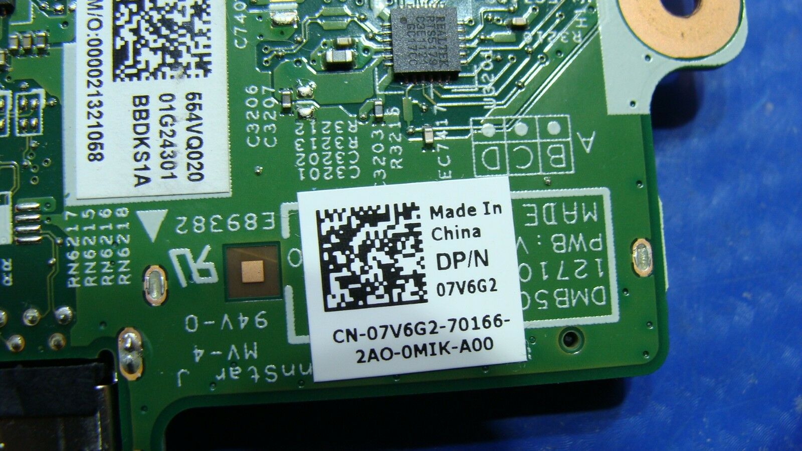 Dell Inspiron 15z-5523 15.6" Genuine USB Card Reader Board w/ Cable 7V6G2 NFW42 Dell