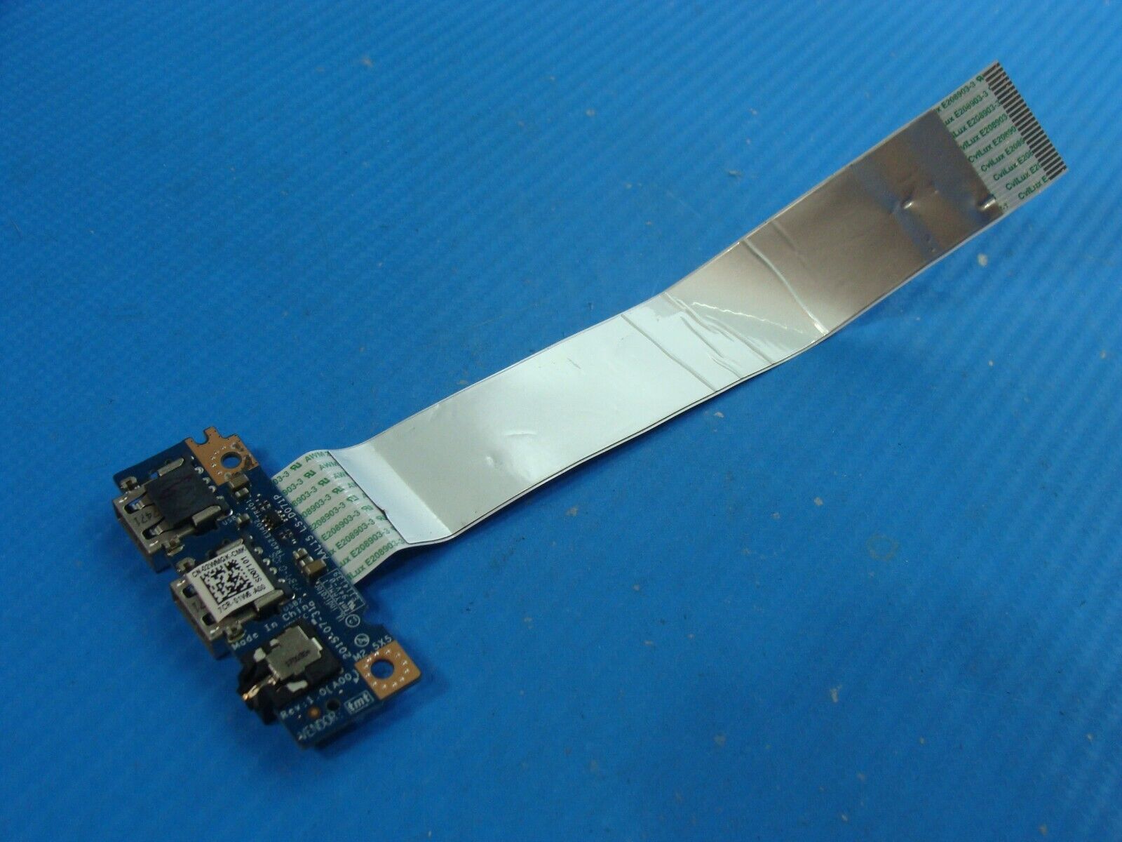 Dell Inspiron 15.6" 15 5566 Audio USB Port Board w/Cable 2WMGK CJY97 LS-D071P