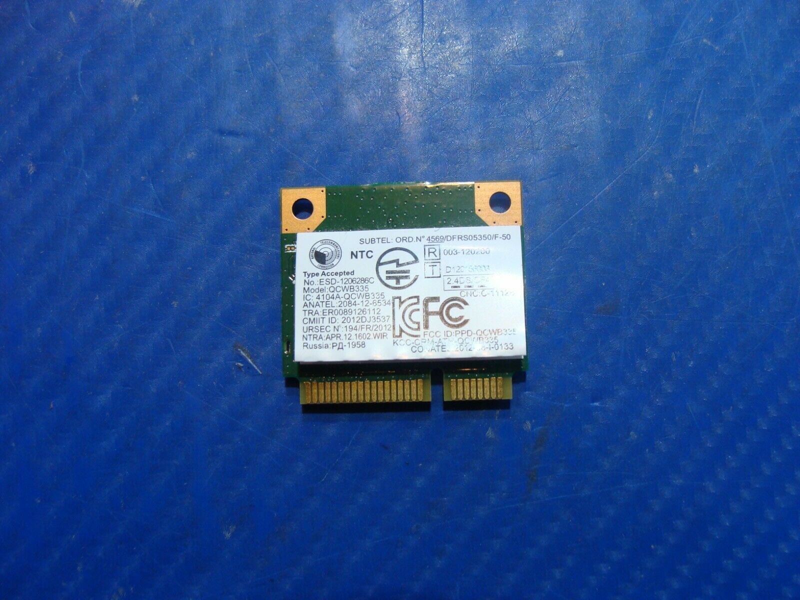 Lenovo IdeaPad 15.6" G510s 20276 OEM Laptop Wireless WiFi Card QCWB335 - Laptop Parts - Buy Authentic Computer Parts - Top Seller Ebay