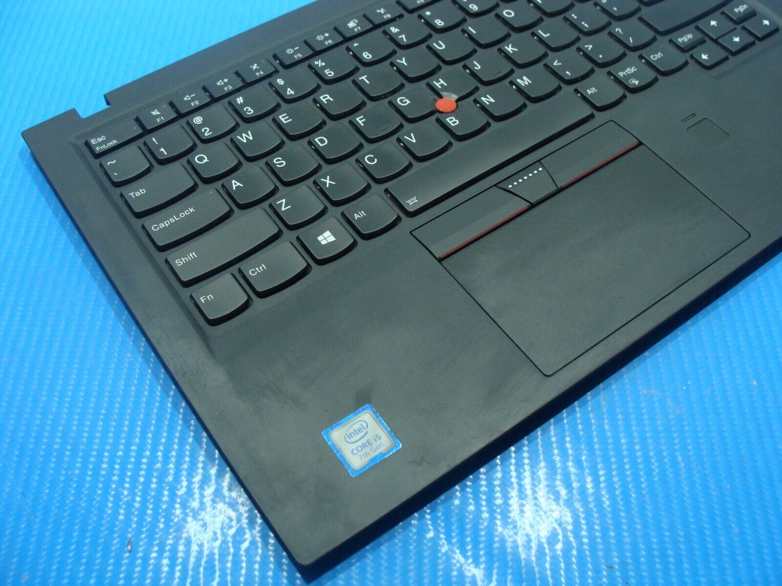 Lenovo ThinkPad X1 Carbon 5th Gen 14" Palmrest BL Keyboard Touchpad AM12S000500