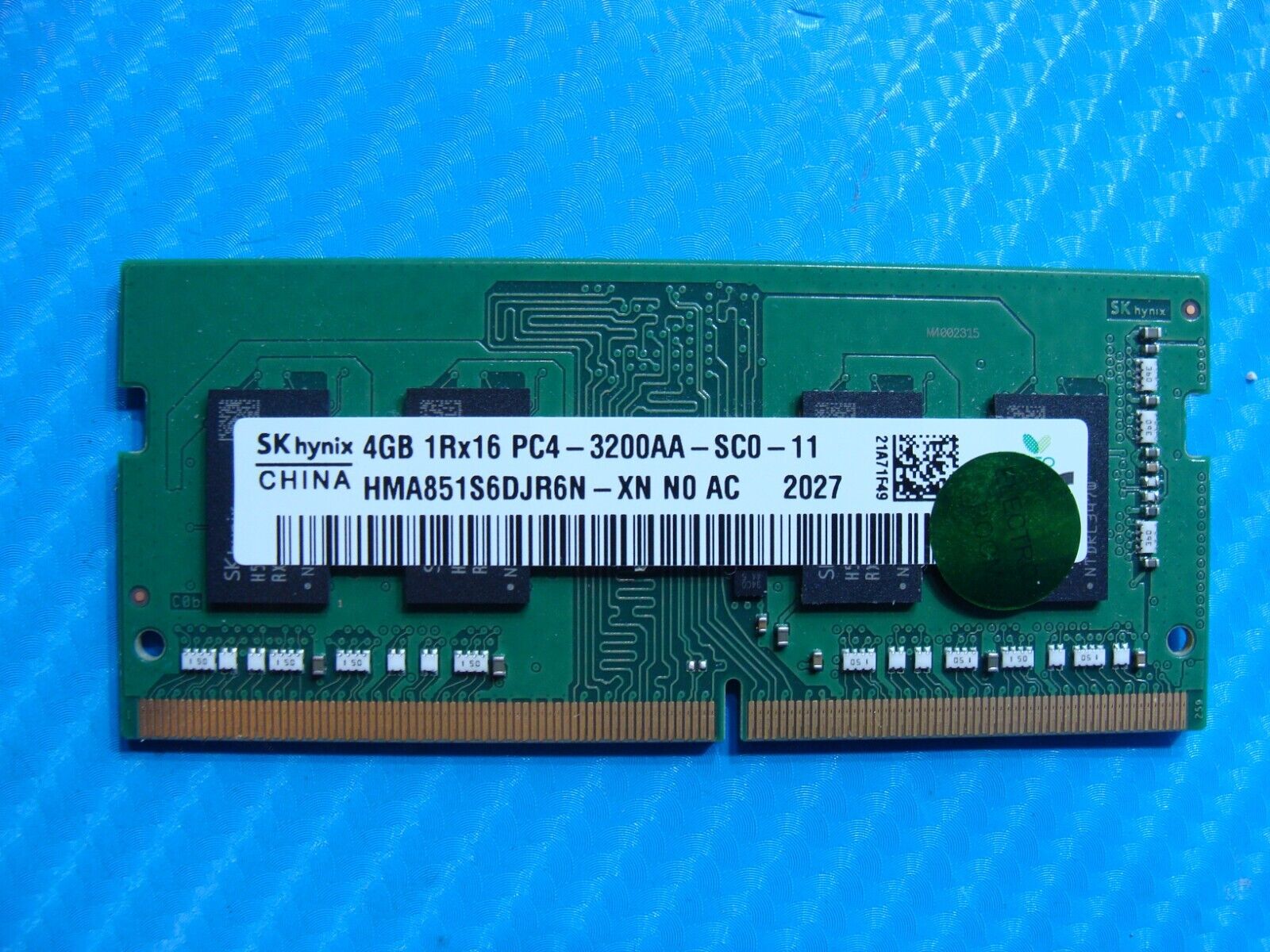 HP 15m-ee0013dx SK Hynix 4GB PC4-3200AA Memory RAM SO-DIMM HMA851S6DJR6N-XN
