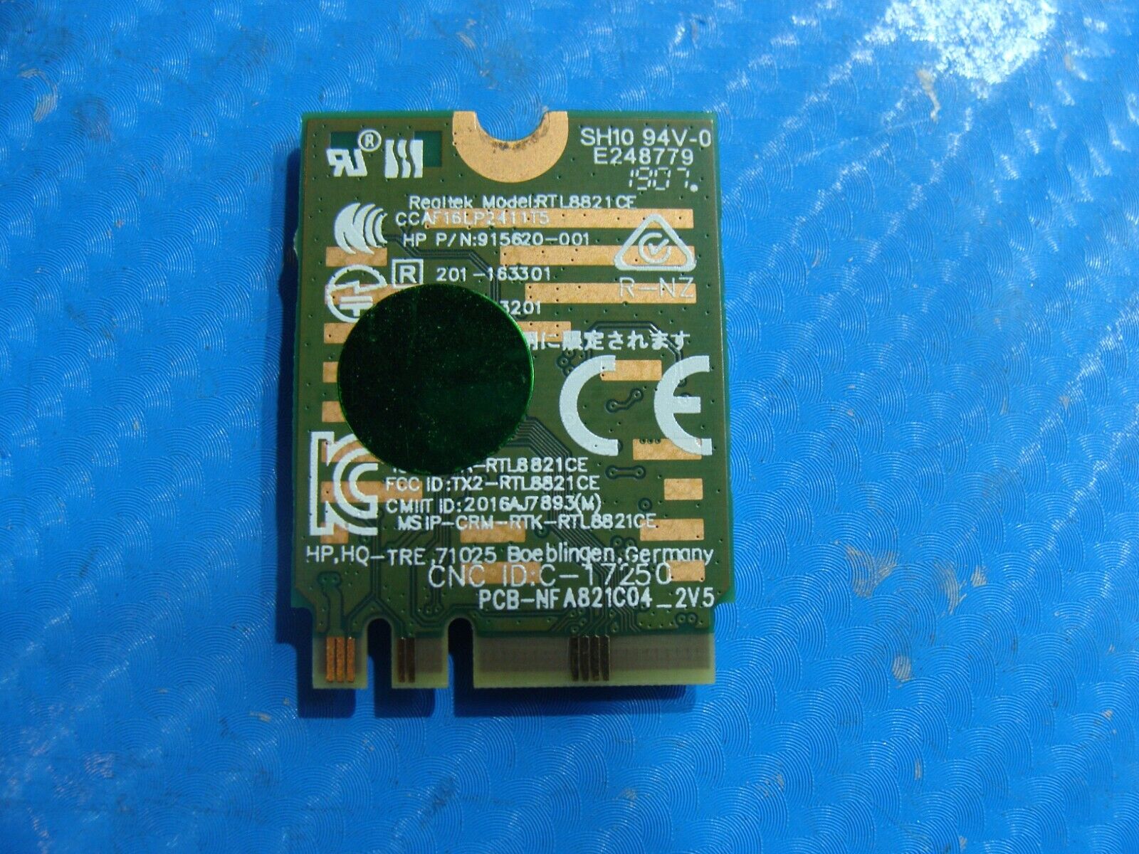 HP 17.3" 17-by1061st Genuine Laptop WiFi Wireless Card RTL8821CE 915620-001