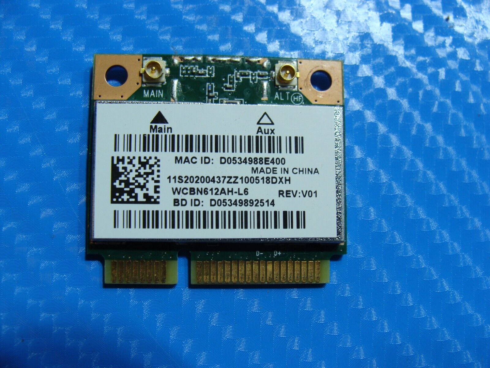 Lenovo Yoga 2 11 11.6" Genuine Laptop WiFi Wireless Card QCWB335