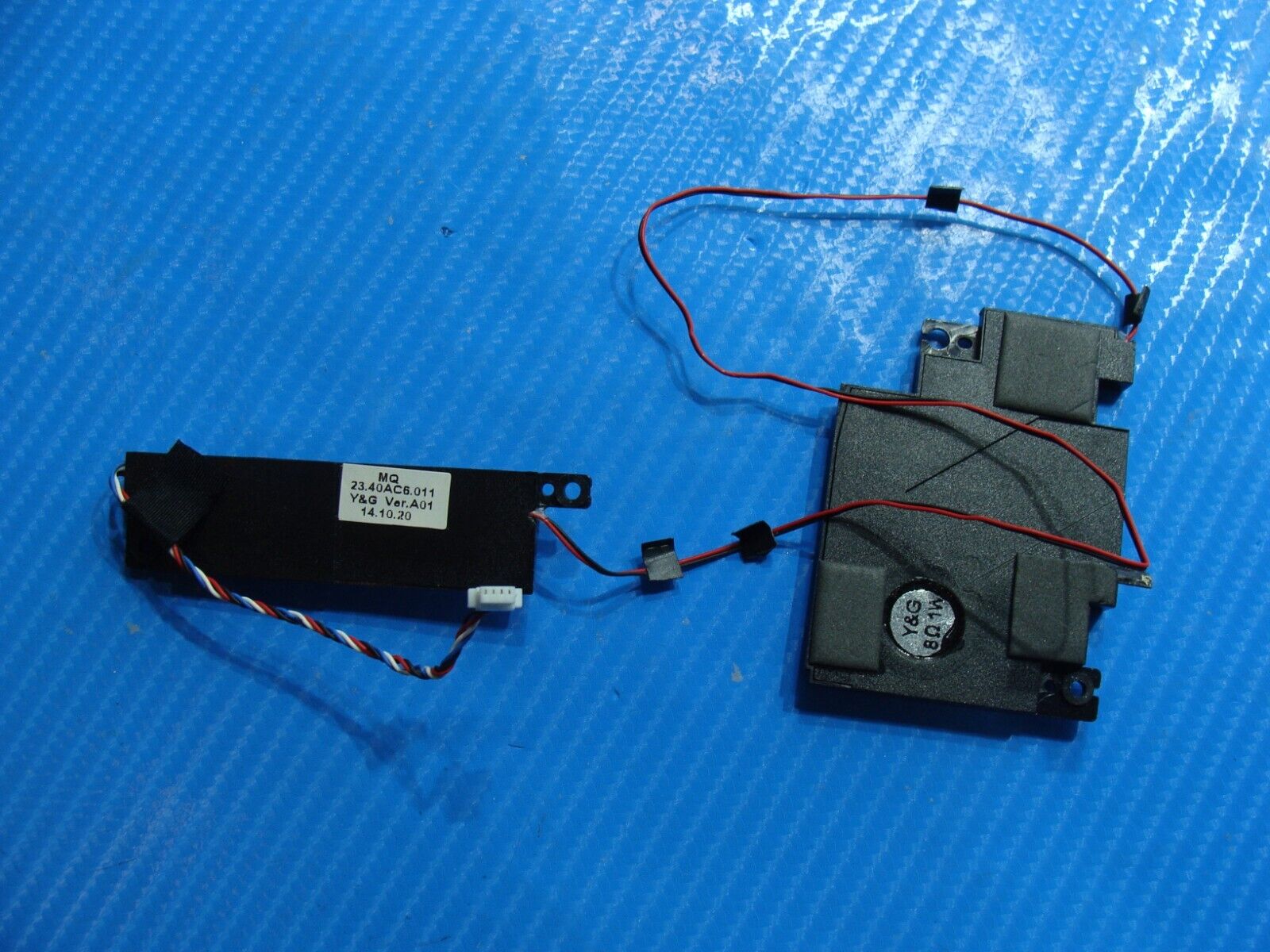 Lenovo ThinkPad 14" X1 Carbon 2nd Gen OEM Left & Right Speaker Set 23.40AC6.011
