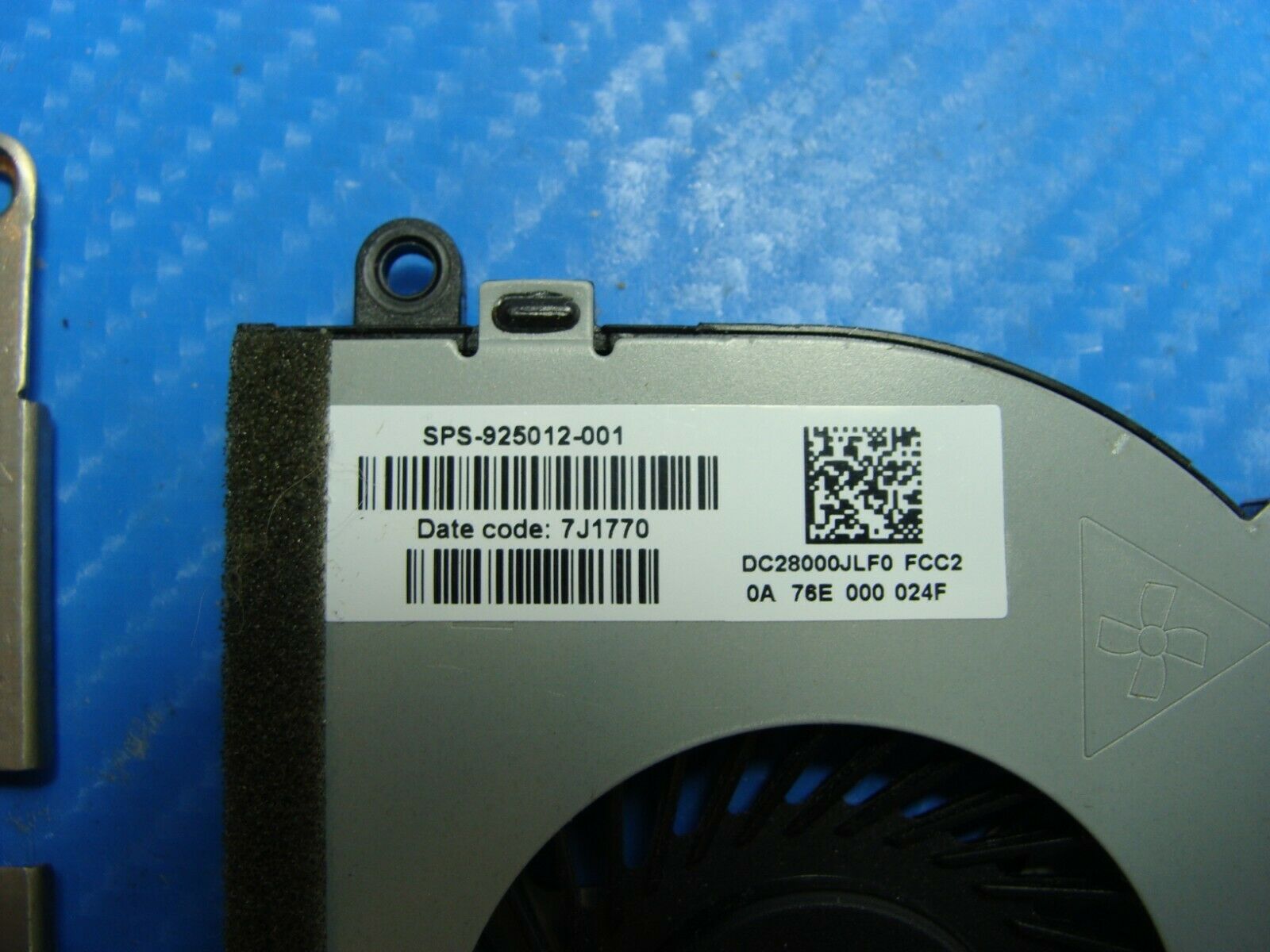 HP Notebook 15-bs038cl 15.6" CPU Cooling Fan w/Heatsink 925012-001 924975-001 - Laptop Parts - Buy Authentic Computer Parts - Top Seller Ebay