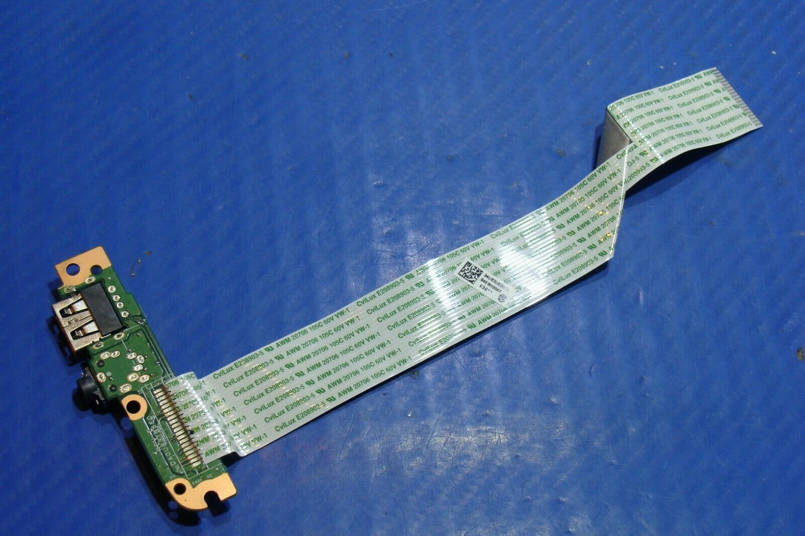 HP 15-f014wm 15.6" Genuine Laptop USB Audio Port Board w/Cable DA0U83TB6E0 HP