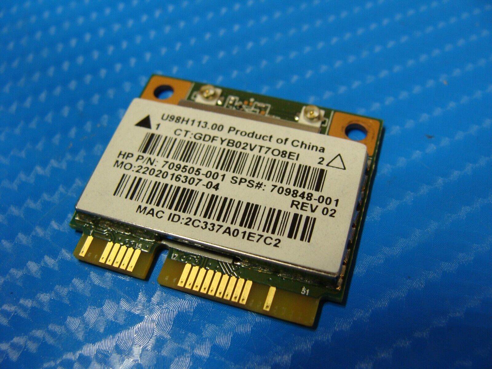 HP Pavilion 17.3” 17-f234nr OEM Laptop Wireless WiFi Card  709848-001 RTL8188EE