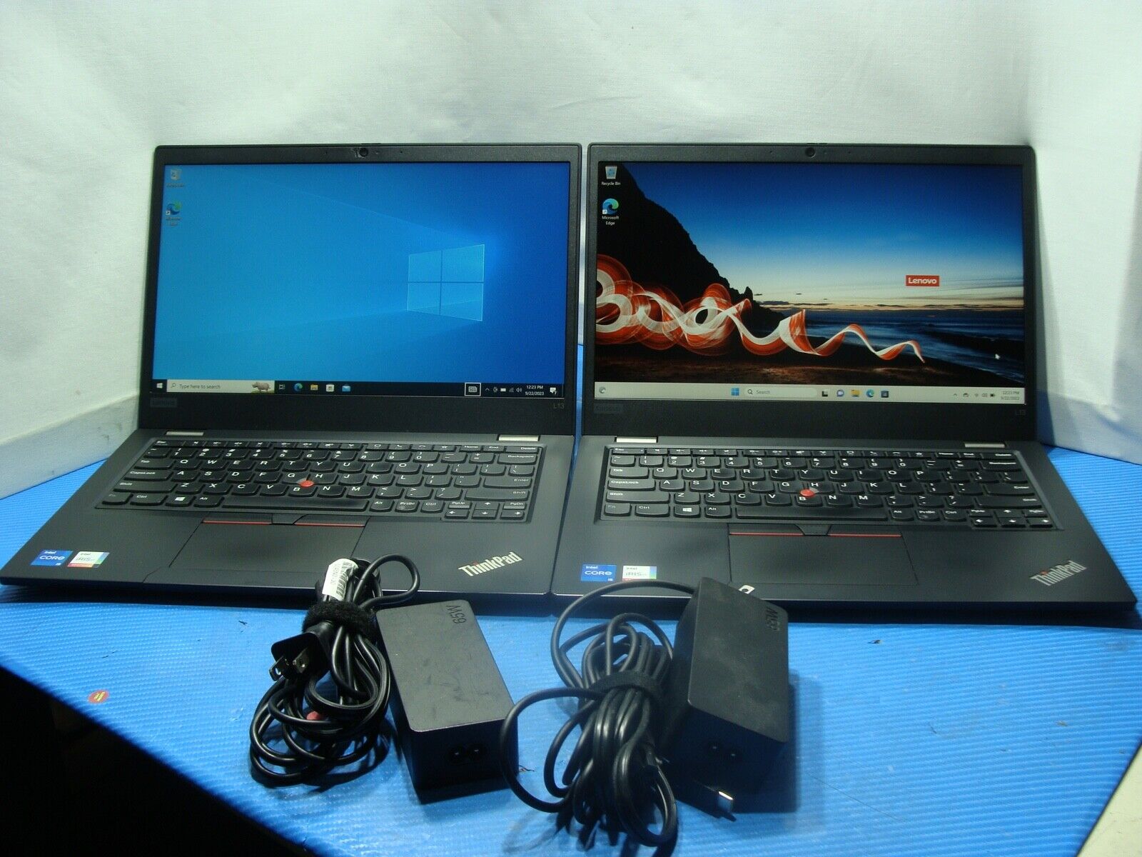 Lot of 2 GR8 Battery Lenovo ThinkPad L13 Gen2 i5-1135G7 2.4GHz 256GB SSD 8GB RAM