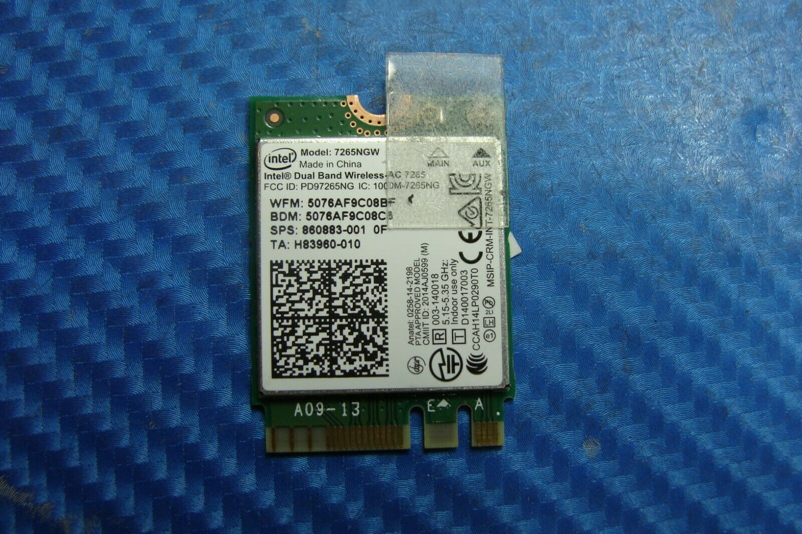 HP Chromebook x360 14" 14-da0011dx Genuine Wireless WiFi Card 901229-855 7265NGW - Laptop Parts - Buy Authentic Computer Parts - Top Seller Ebay
