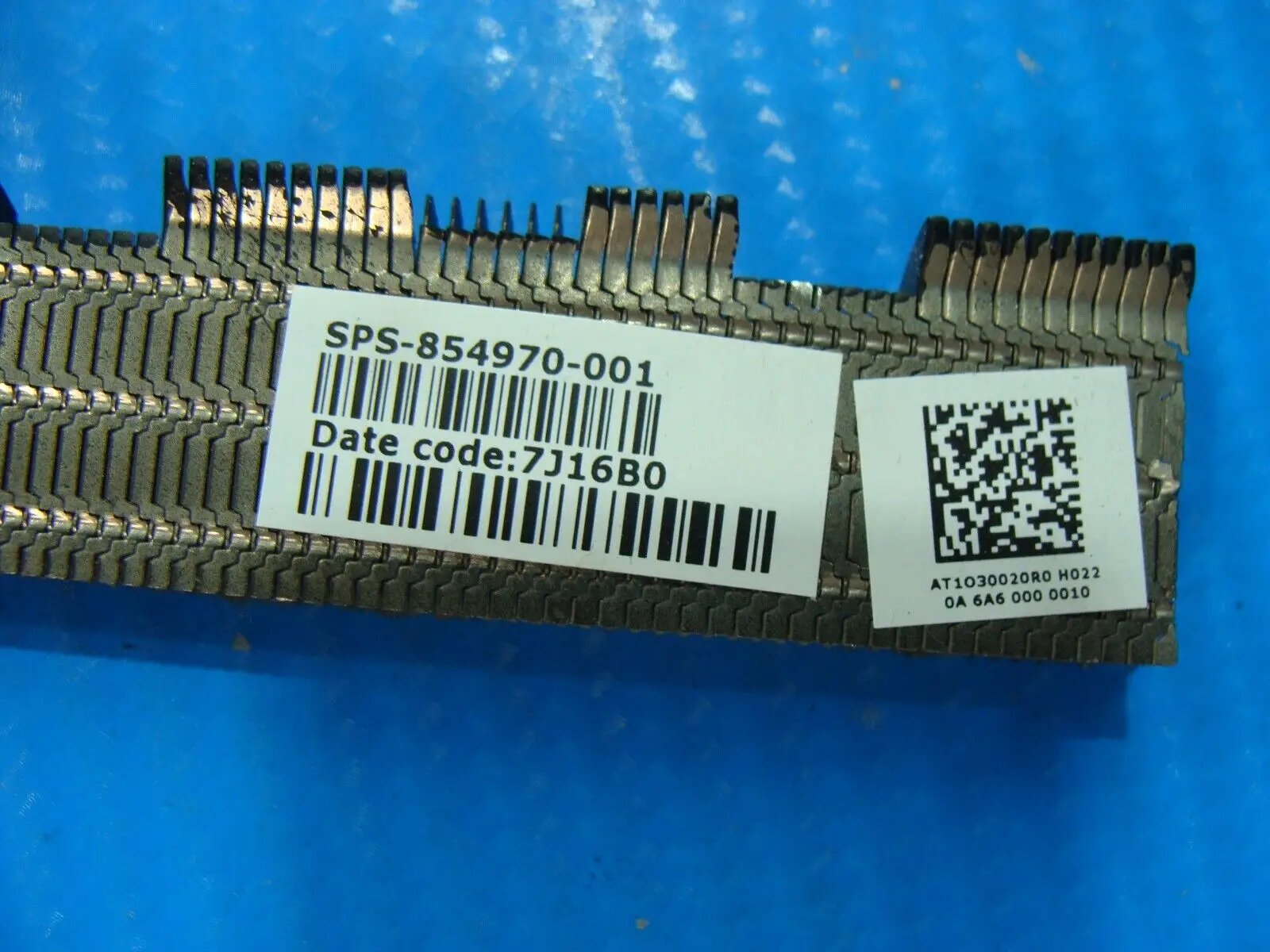 HP 15-ba113cl 15.6" CPU Cooling Heatsink AT1030020R0 854970-001