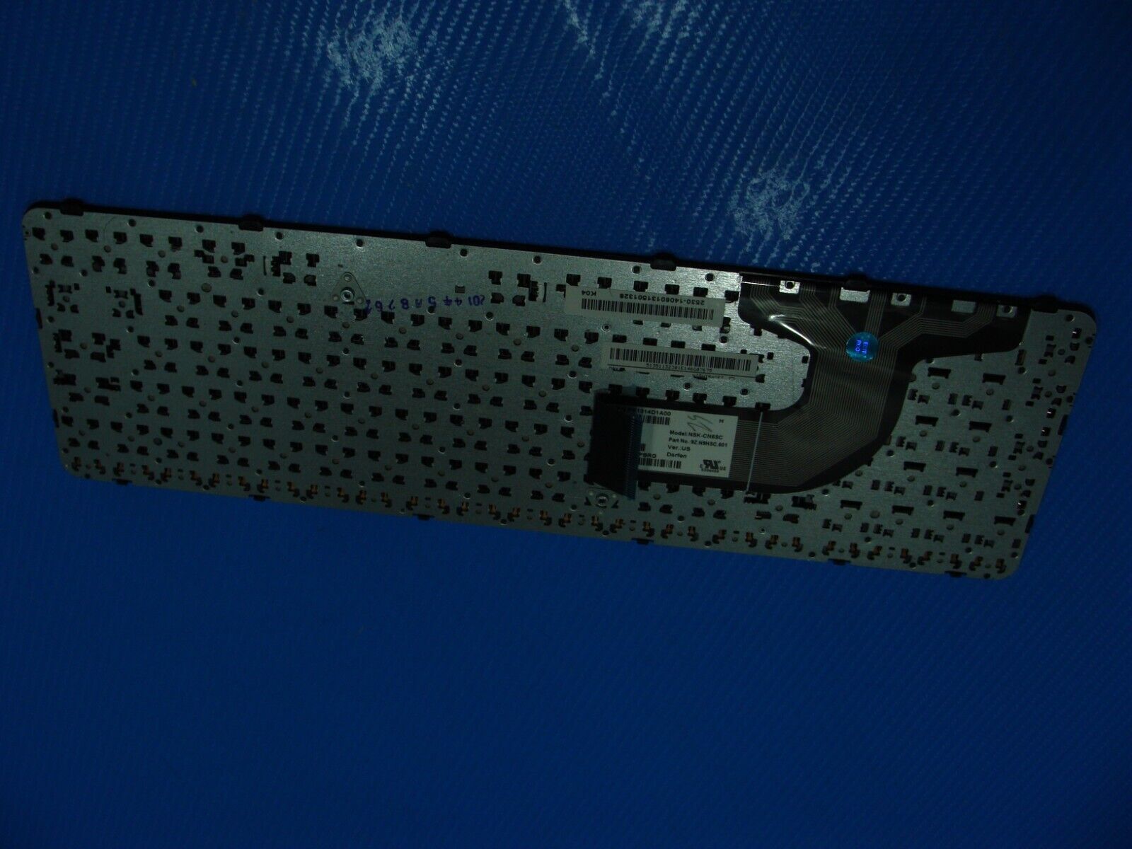 HP Touchsmart 15.6" 15-r017dx OEM US Keyboard 9Z.N9HSC.601 PK1314D1A00 NSK-CN6SC
