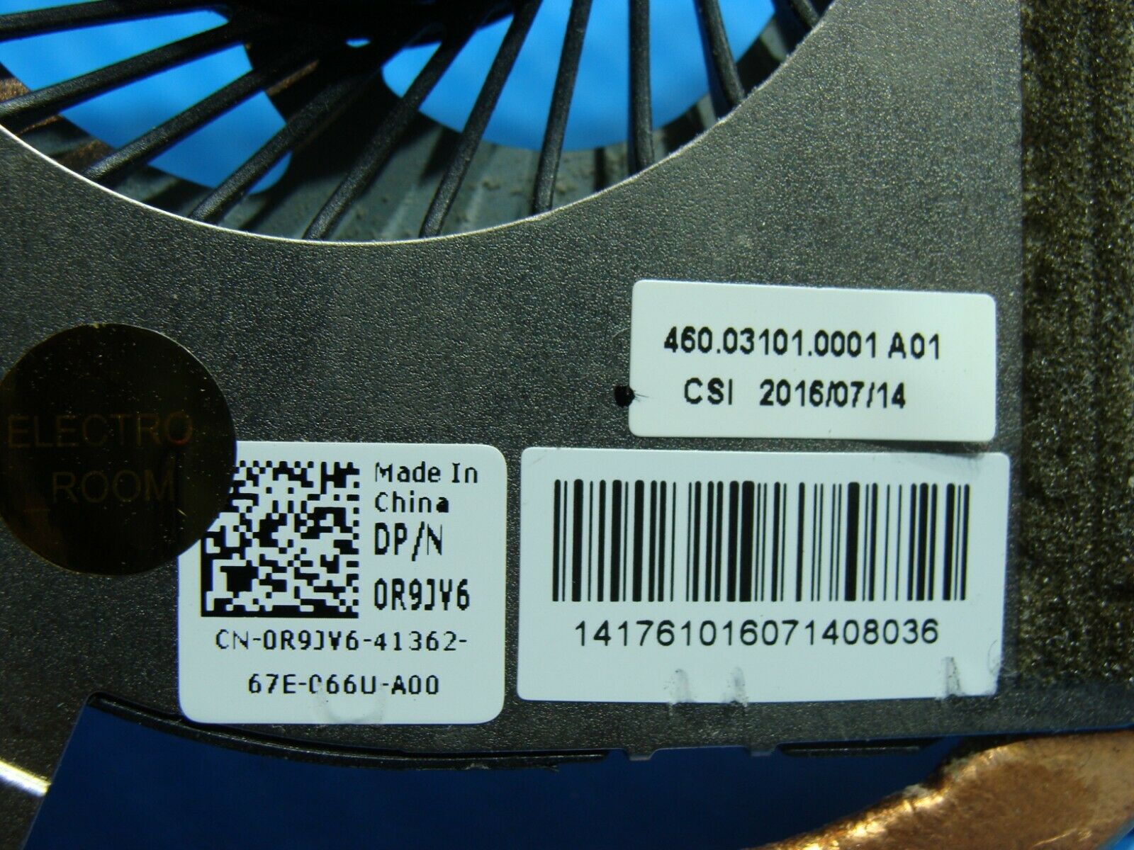 Dell Inspiron 15.6" 15-3558 OEM CPU Cooling Fan & Heatsink R9JV6 - Laptop Parts - Buy Authentic Computer Parts - Top Seller Ebay