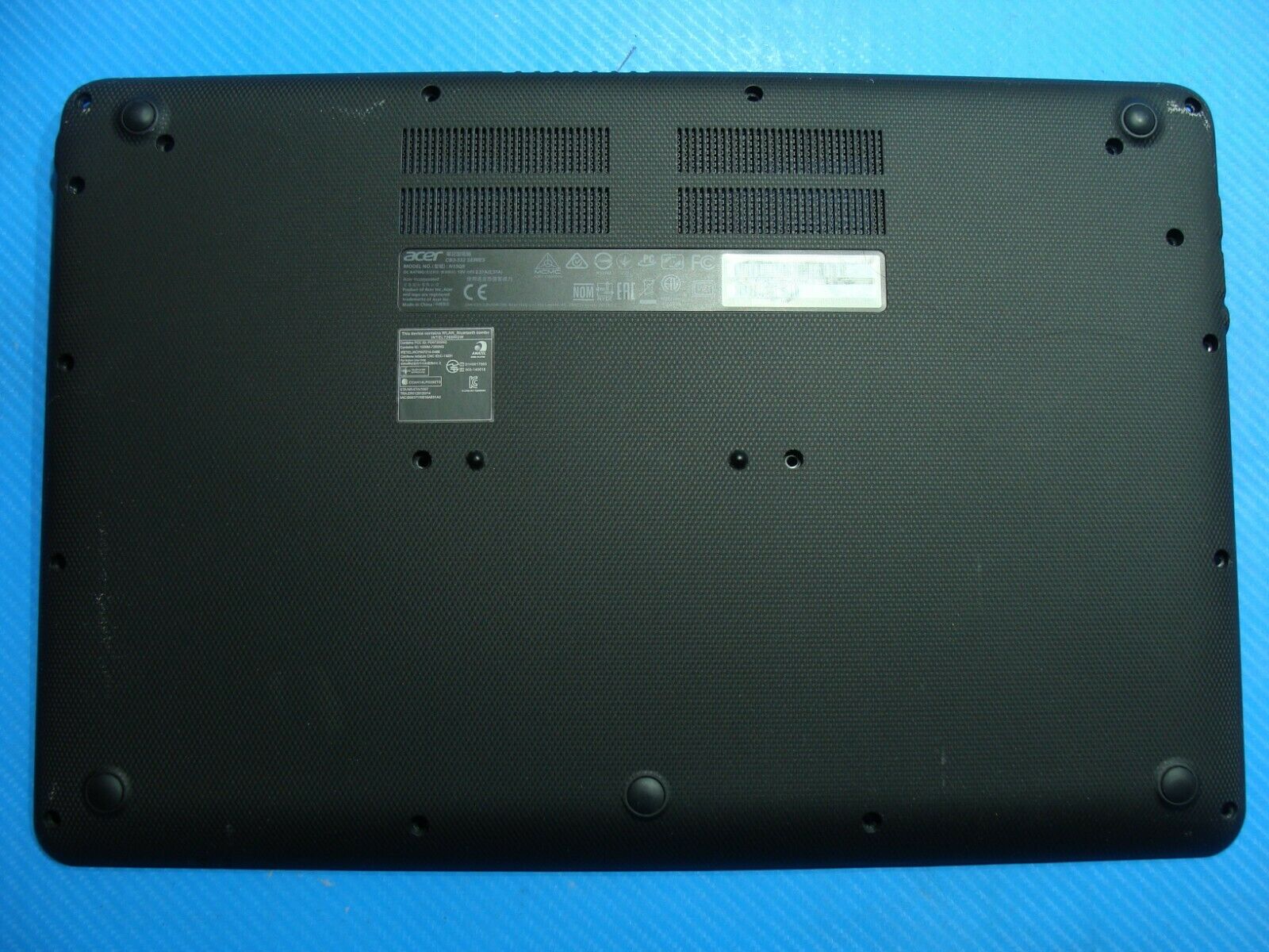 Acer Chromebook CB3-532-C47C 15.6" Genuine Bottom Case Base Cover EAZRF00701A - Laptop Parts - Buy Authentic Computer Parts - Top Seller Ebay