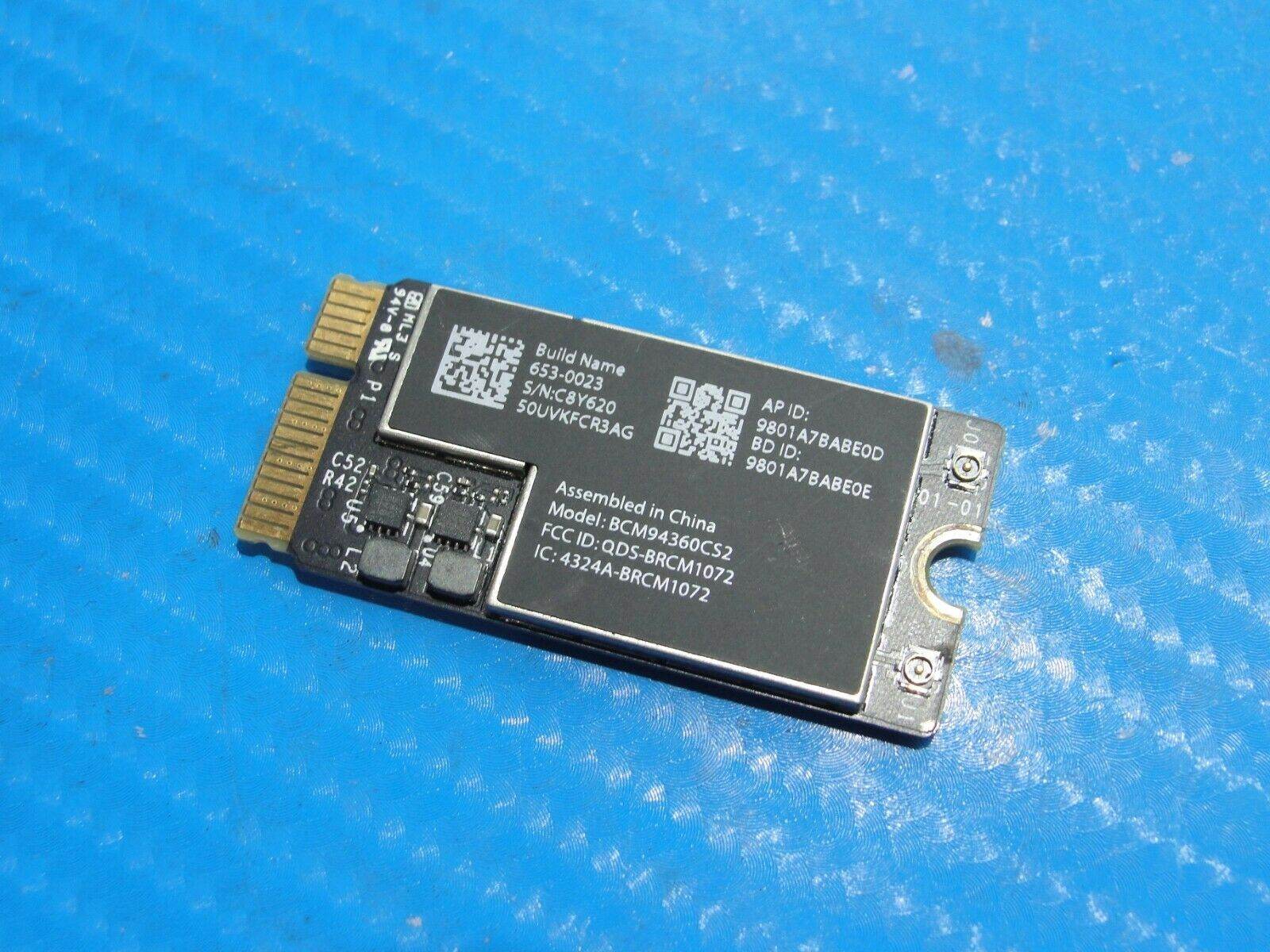 MacBook Air Early 2015 A1466 MJVE2LL/A WIFI Bluetooth Card 661-7481 BCM94360CS2 - Laptop Parts - Buy Authentic Computer Parts - Top Seller Ebay