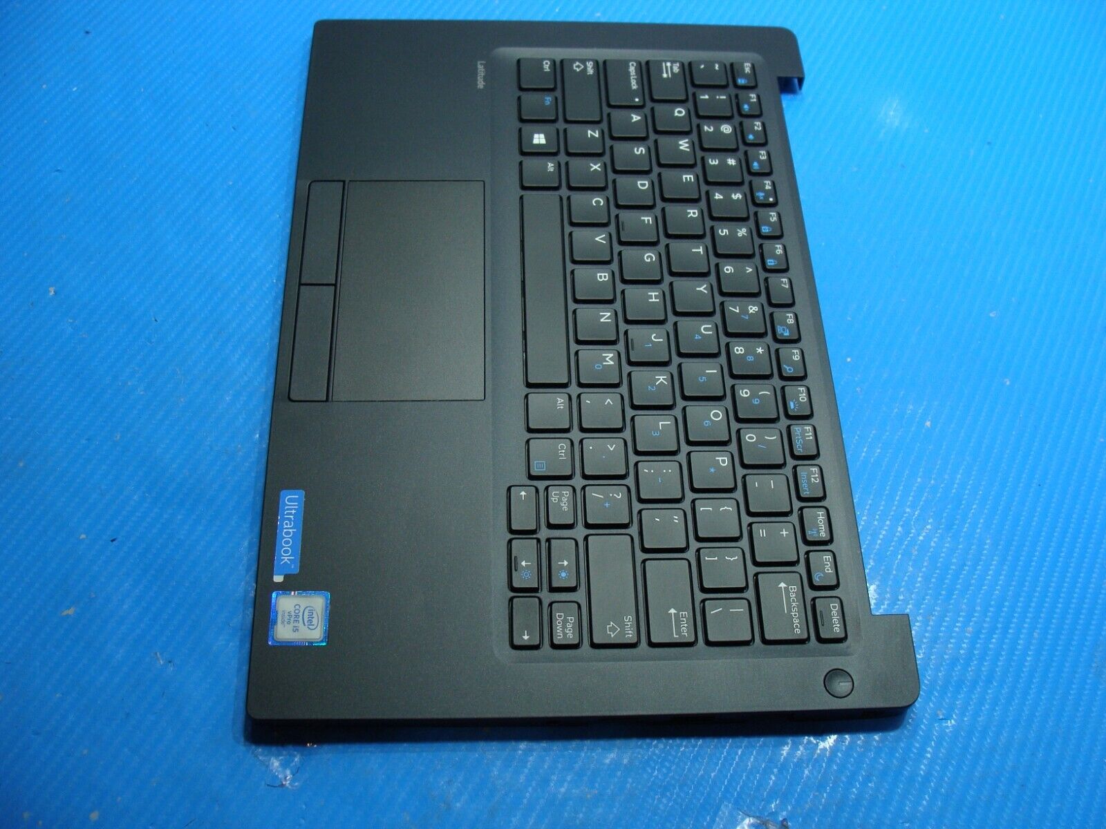 Dell Latitude 12.5" 7280 Genuine Palmrest w/Keyboard Touchpad Speakers 0JM9W