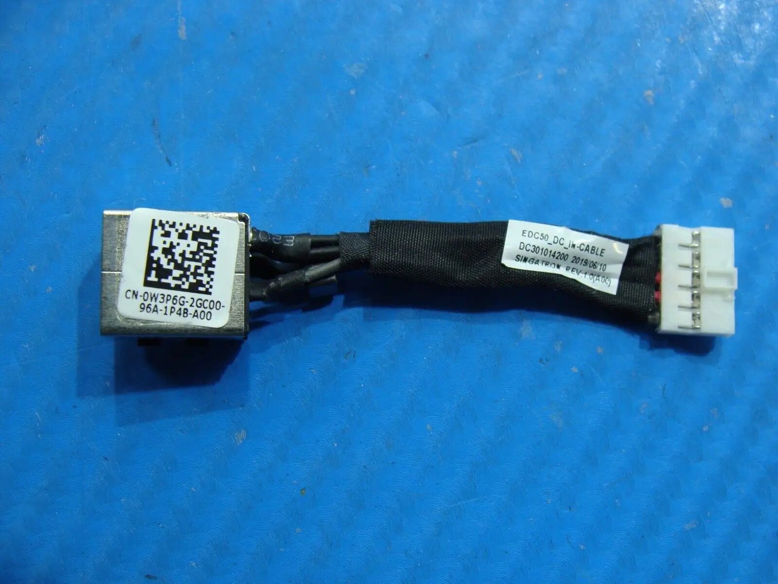 Dell Latitude 15.6" 5500 Genuine DC IN Power Jack w/Cable W3P6G DC301014200