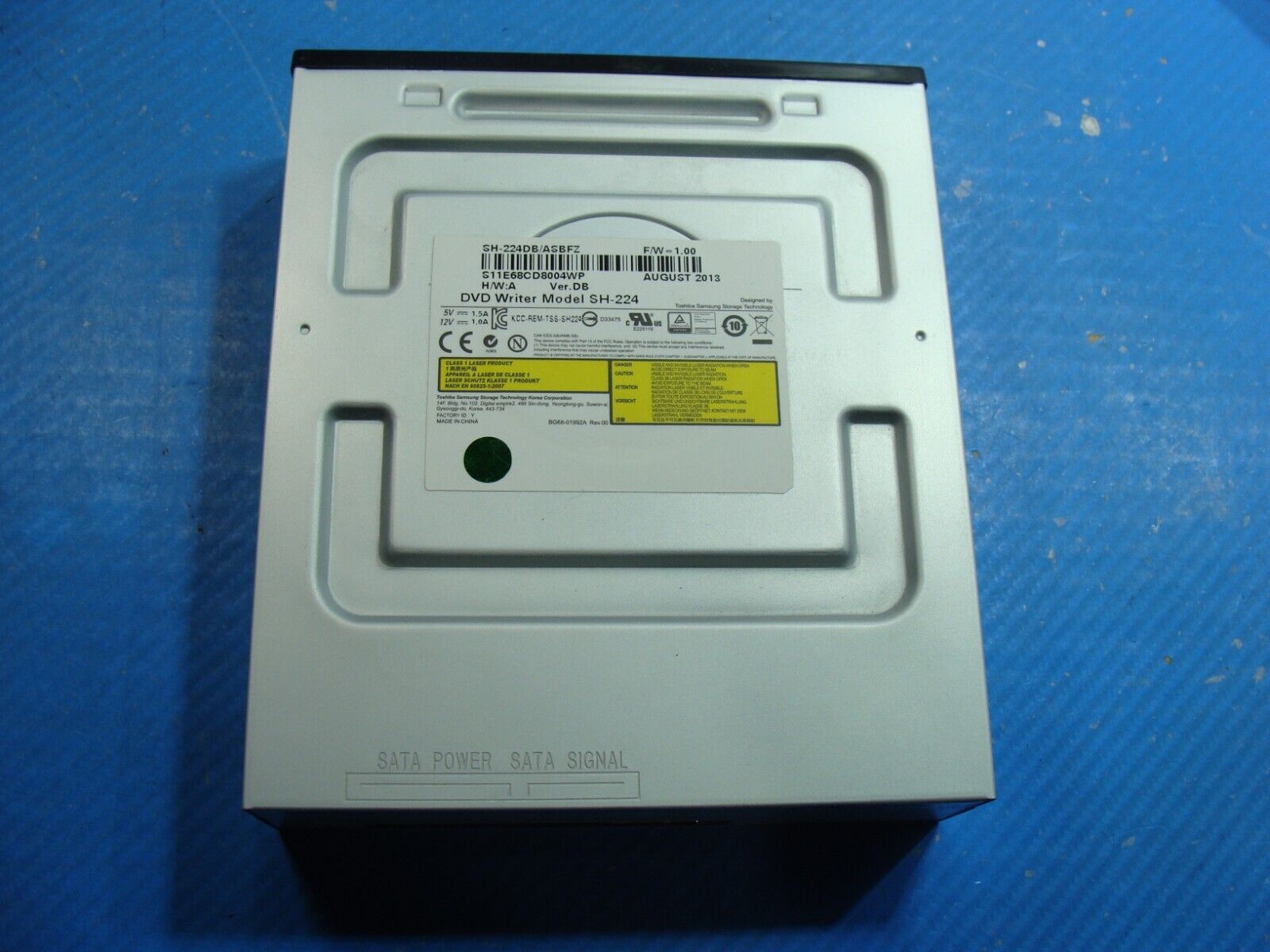 Asus G10AC-US011S Genuine Desktop DVD Writer Drive SATA SH-224 SH-224DB/ASBFZ