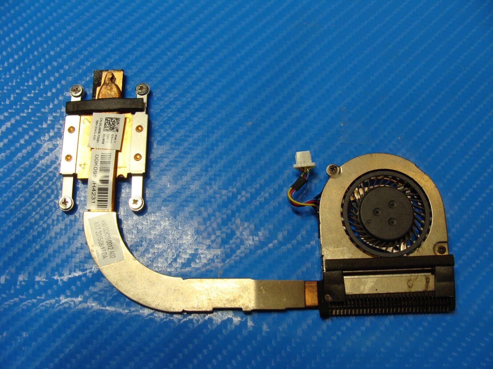 Dell Inspiron 11 3157 11.6" CPU Cooling Fan w/Heatsink 0JM58 460.00K09.0012