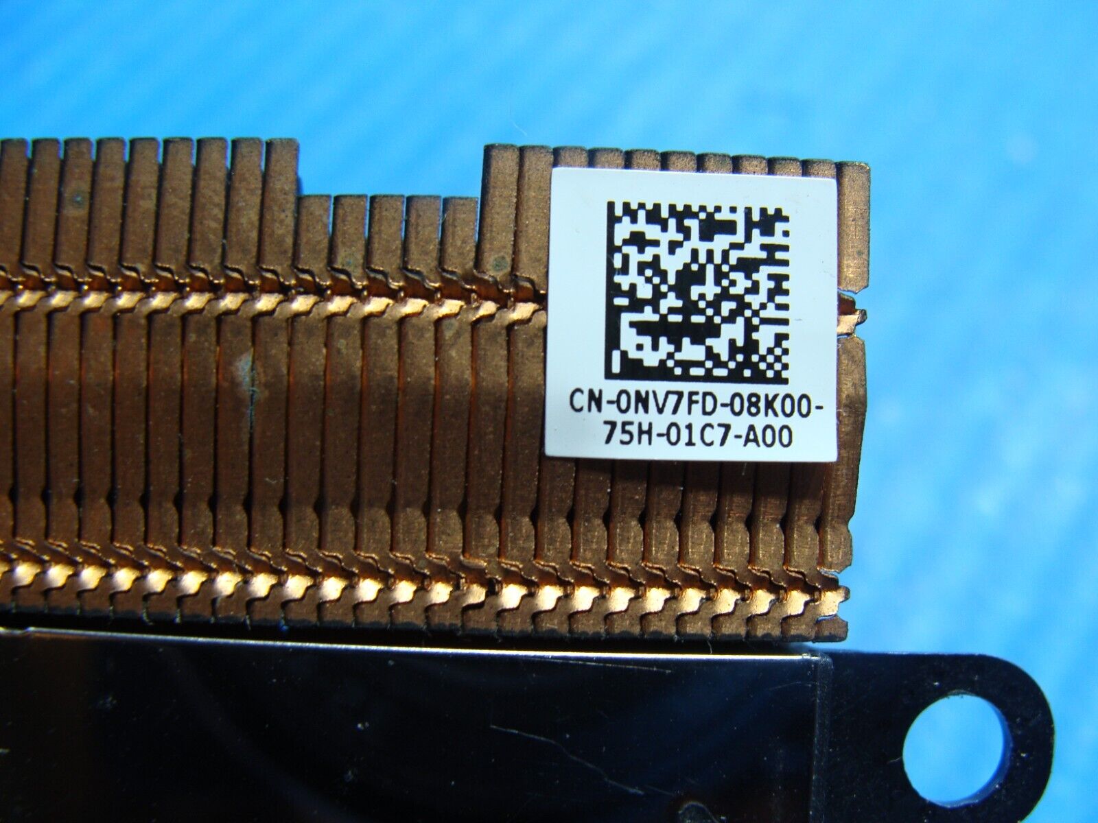 Dell Latitude 14" 5480 Genuine CPU Cooling Fan w/Heatsink NV7FD AT1SD004ZCL