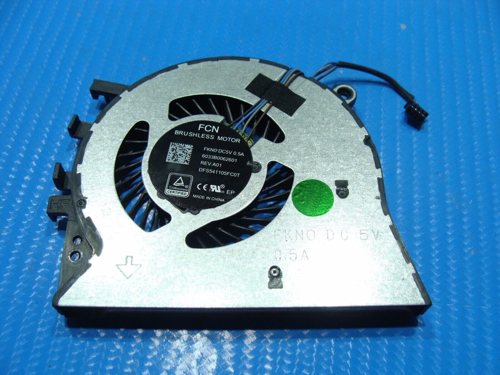 HP 17-by0015cy 17.3" Genuine CPU Cooling Fan 6033B0062601