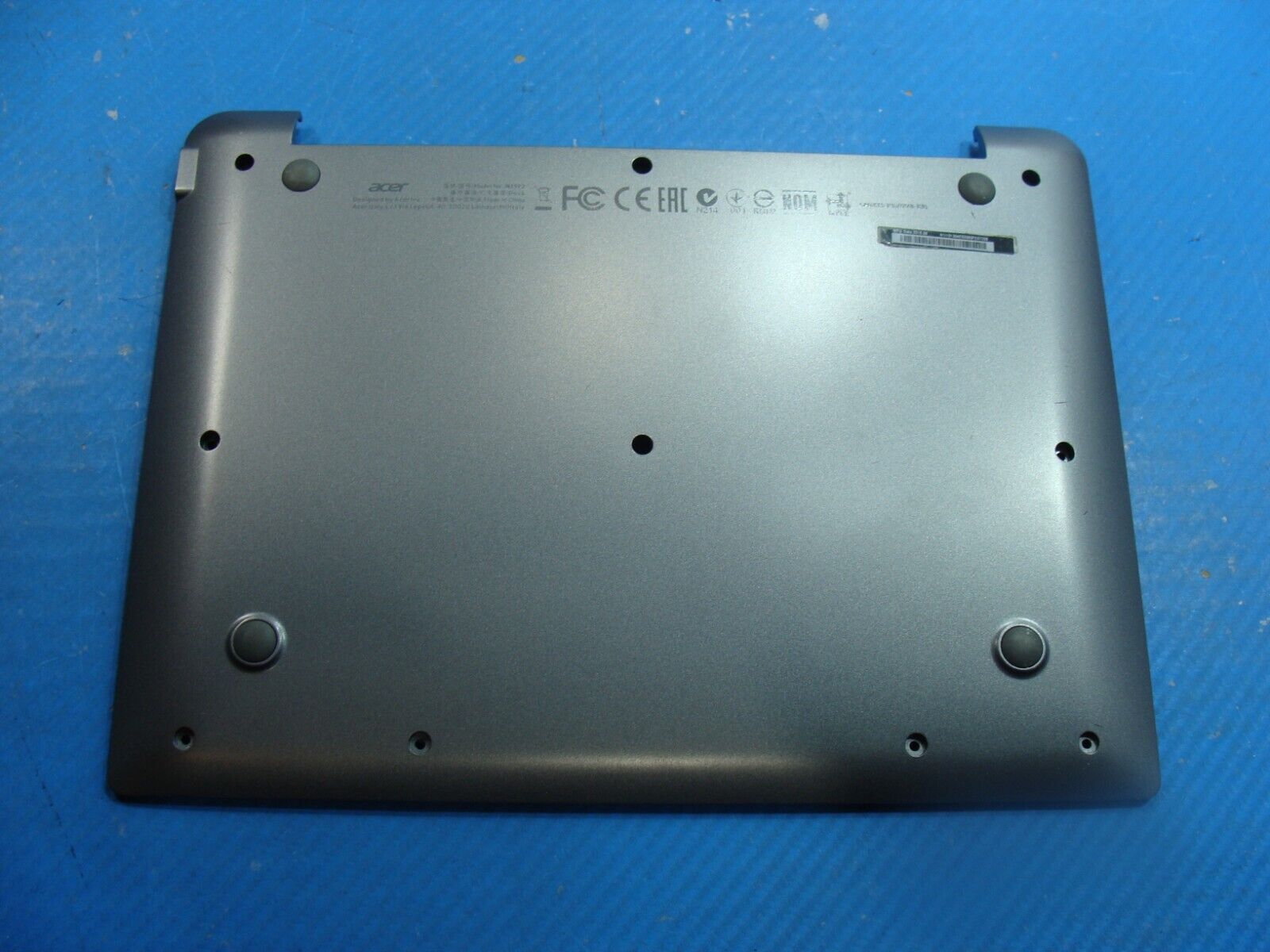 Acer One 10.1” S1002 Genuine Laptop Bottom Base Case Cover Gray 13NM-1ZA0D02