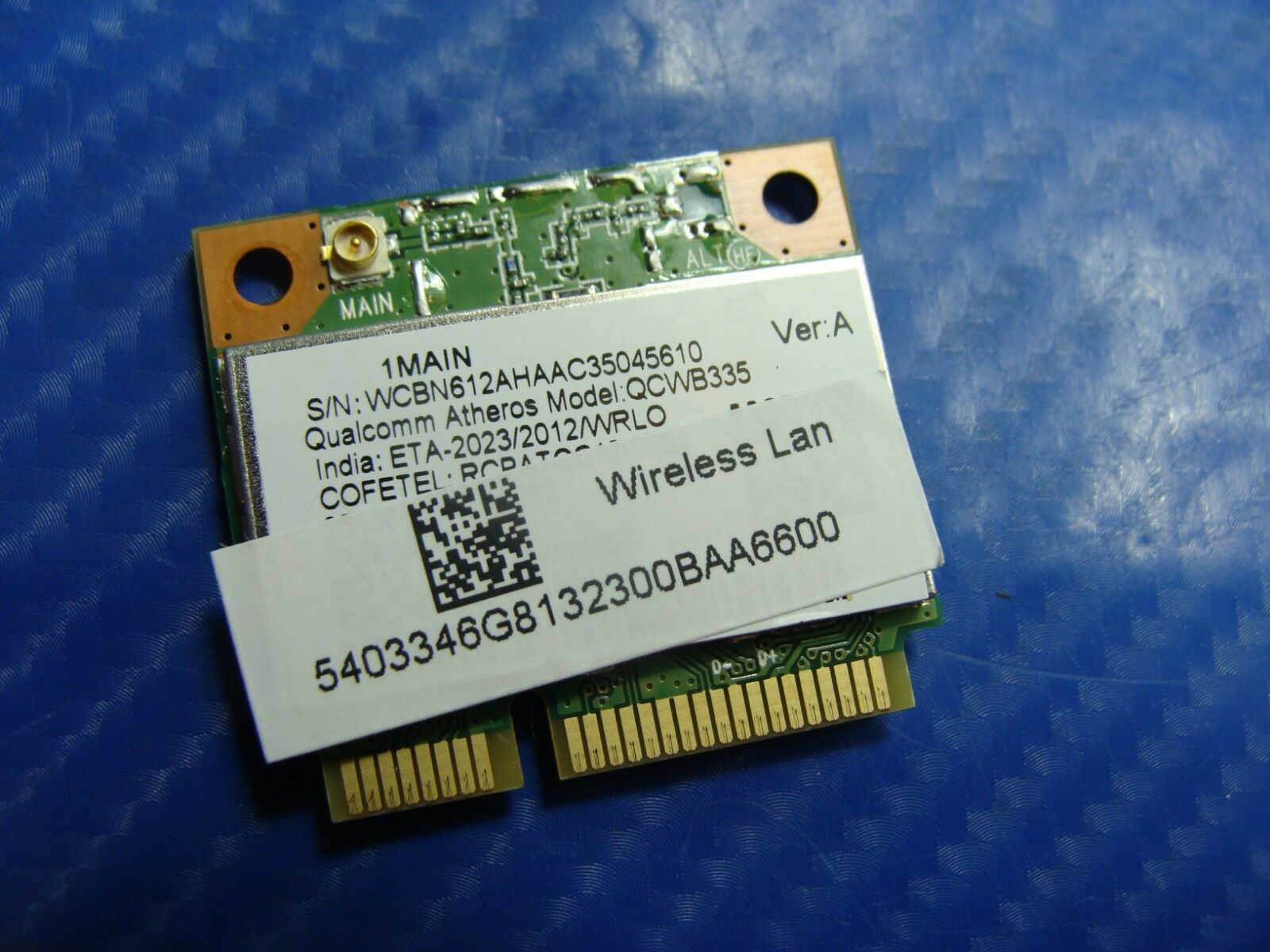 Acer Aspire 11.6" V5-122P OEM Laptop WiFi Wireless Card QCWB335 GLP* Tested Laptop Parts - Replacement Parts for Repairs