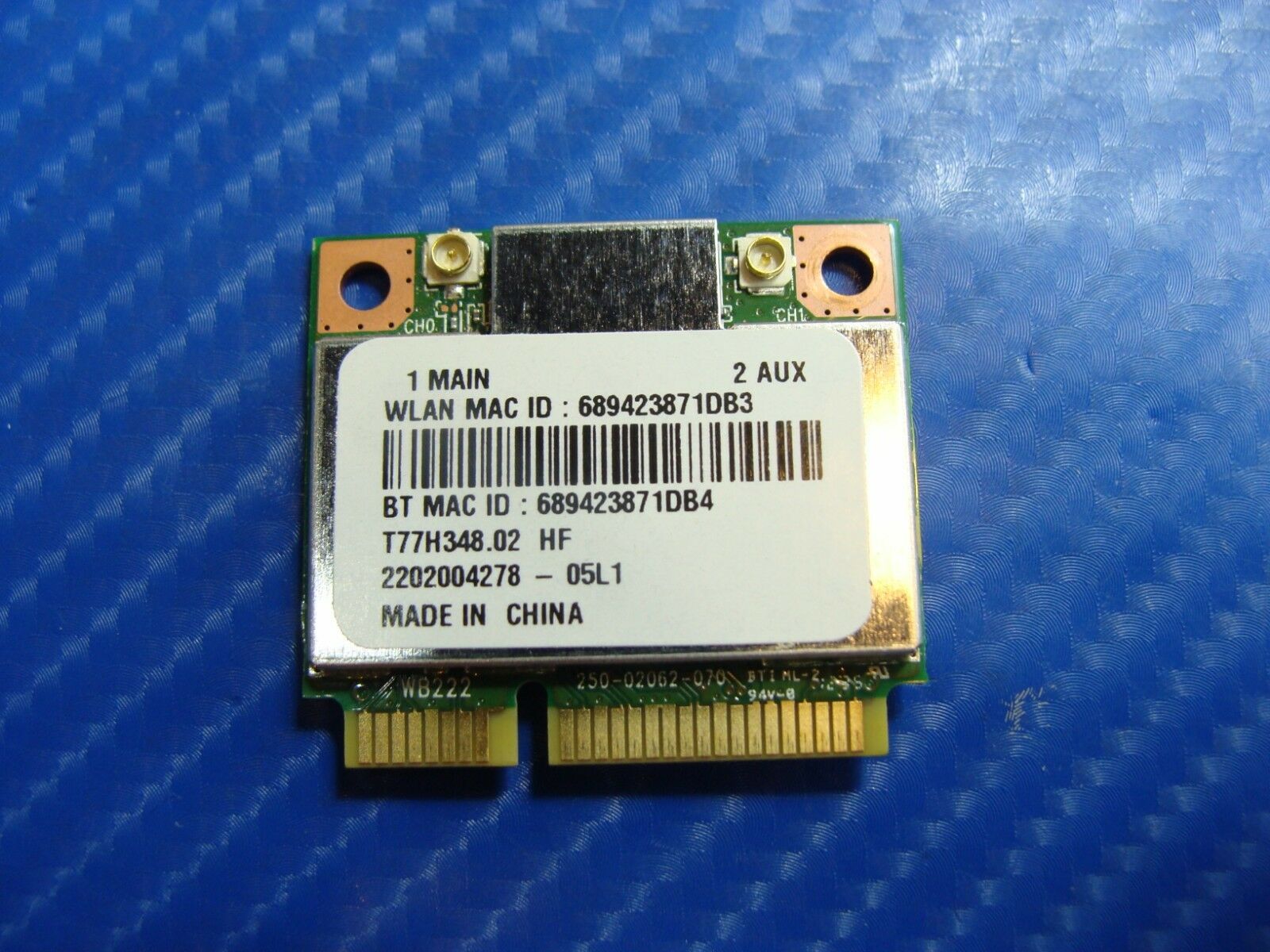 Acer Aspire 14" M5-481PT Genuine Laptop Wireless WiFi Card AR5B22 GLP* Tested Laptop Parts - Replacement Parts for Repairs