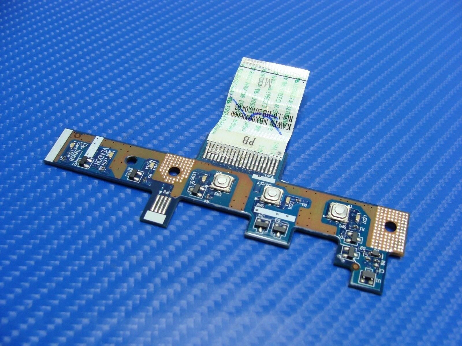 Acer Aspire 15.6" 5734Z Genuine Power Button Board w/ Ribbon LS-4851P GLP* Tested Laptop Parts - Replacement Parts for Repairs