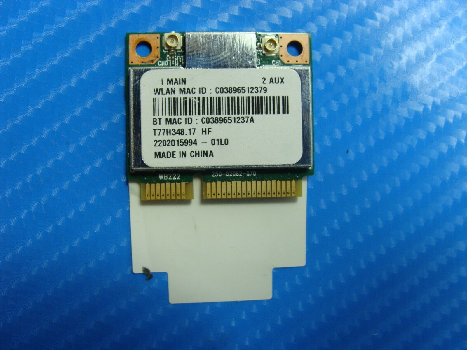 Acer Aspire 15.6" V3-572G-70TA OEM Wireless WiFi Card AR5B22 Tested Laptop Parts - Replacement Parts for Repairs