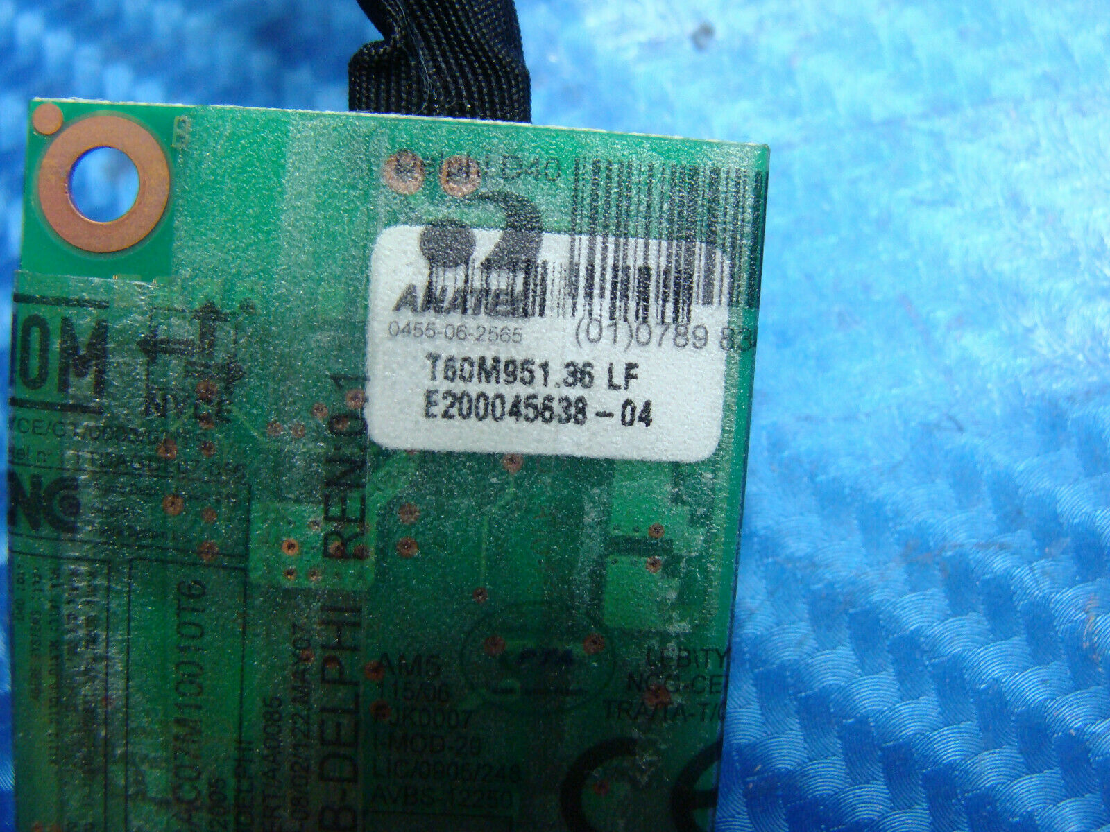 Acer Aspire 7735-4291 17.3" Genuine Modem w/ Lan Port Cable T60M951 ER* Tested Laptop Parts - Replacement Parts for Repairs