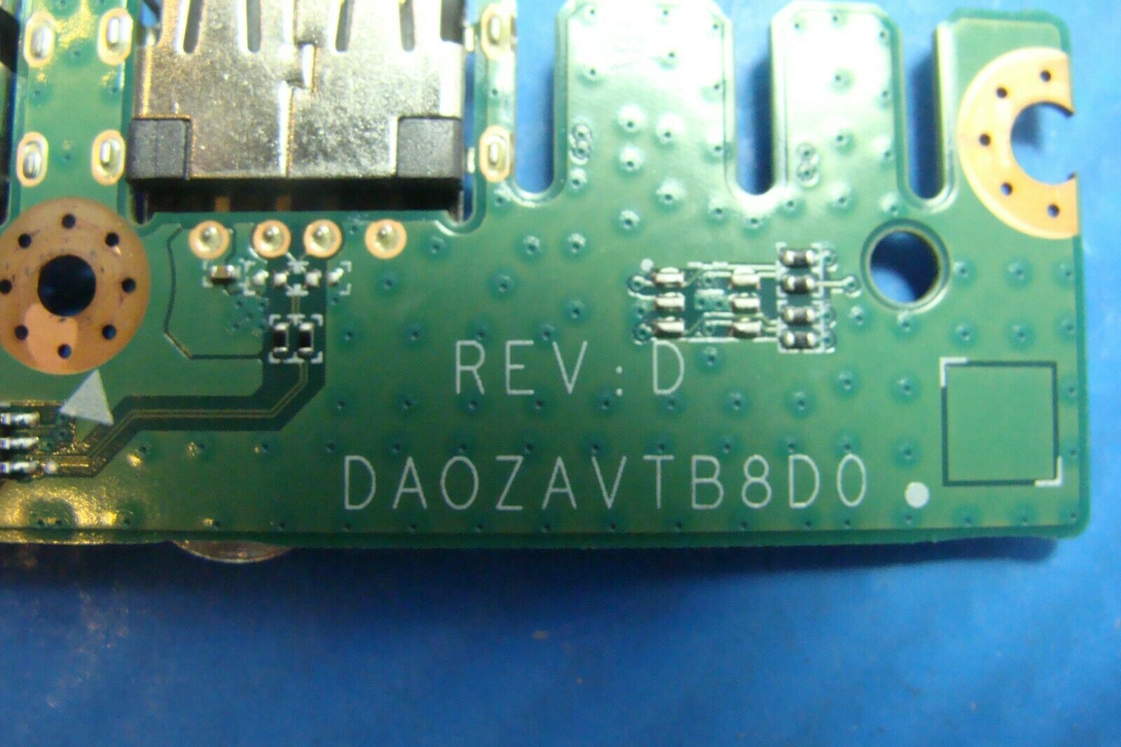 Acer Aspire A315-21-4098 15.6" USB Audio Jack Board w/Cable da0zavtb8d0 Tested Laptop Parts - Replacement Parts for Repairs