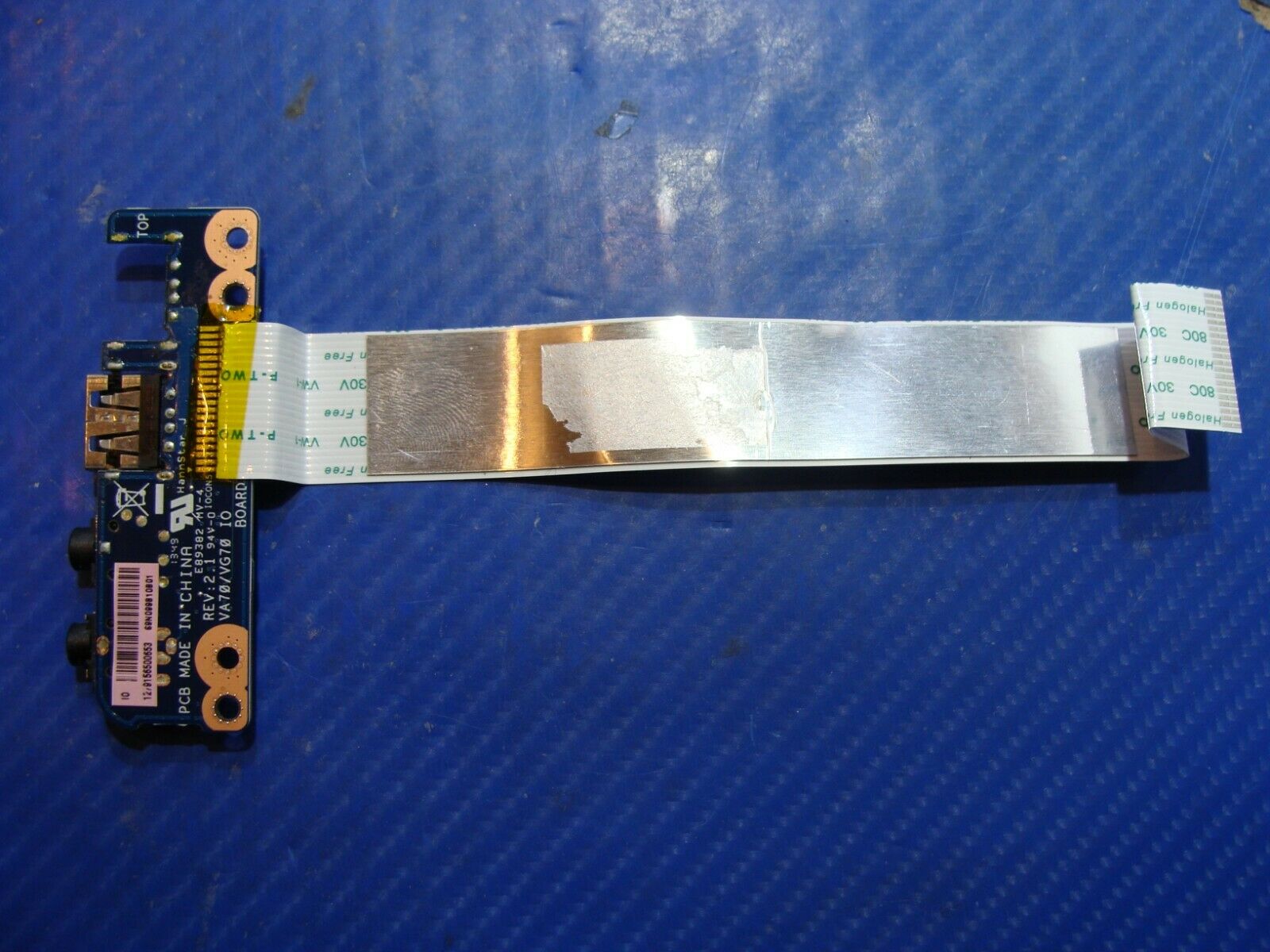 Acer Aspire E1-731-2402 17.3" Genuine USB Audio Board w/Cable 69N099B10B01 Tested Laptop Parts - Replacement Parts for Repairs