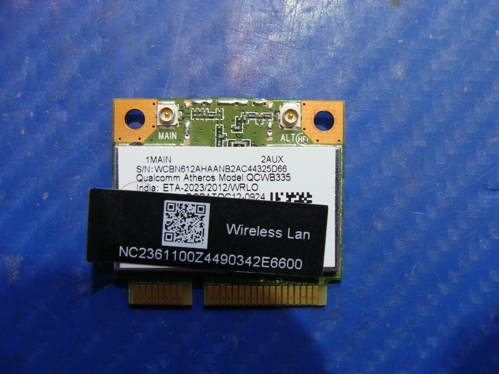 Acer Aspire ES1-512-C96S 15.6" WiFi Wireless Card QCWB335 NC.23611.00Z ER* Tested Laptop Parts - Replacement Parts for Repairs