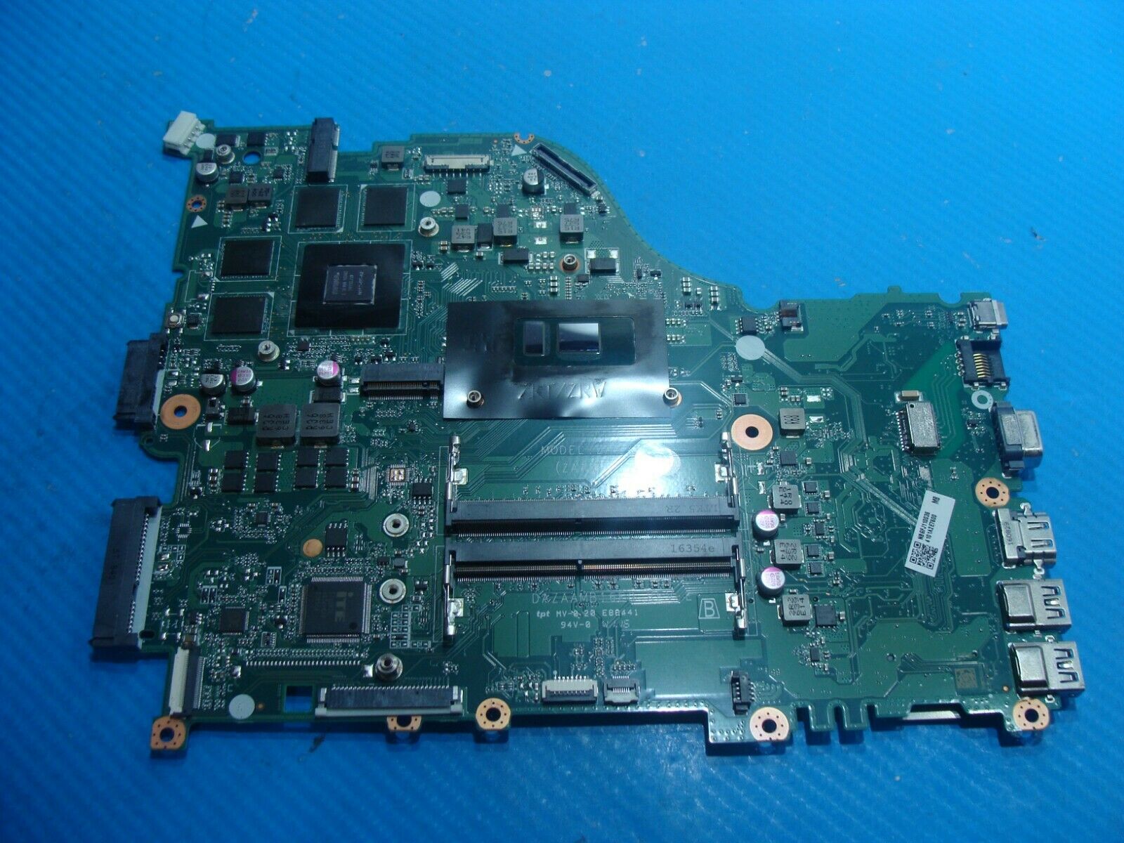 Acer Aspire F5-573G-79U9 15.6" i7-7500u 2.7Ghz 4Gb Motherboard nbgfj11003 as is Tested Laptop Parts - Replacement Parts for Repairs
