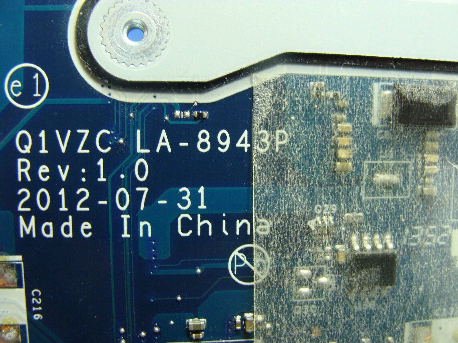 Acer Aspire V5-131-2680 11.6" OEM Intel 1017U 1.16GHz Motherboard LA-8943P AS IS Tested Laptop Parts - Replacement Parts for Repairs