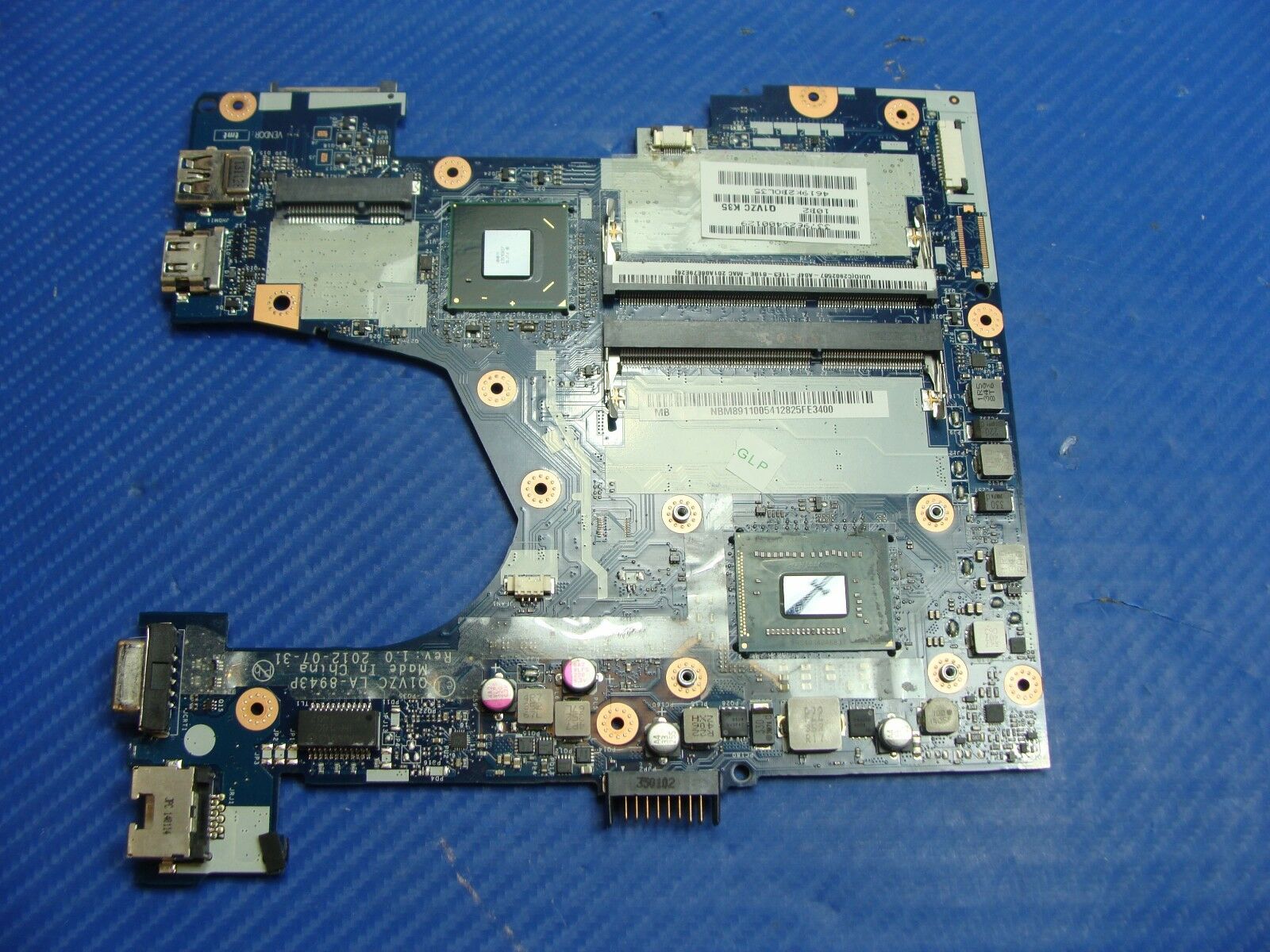 Acer Aspire V5-131-2680 11.6" OEM Intel 1017U 1.16GHz Motherboard LA-8943P AS IS Tested Laptop Parts - Replacement Parts for Repairs